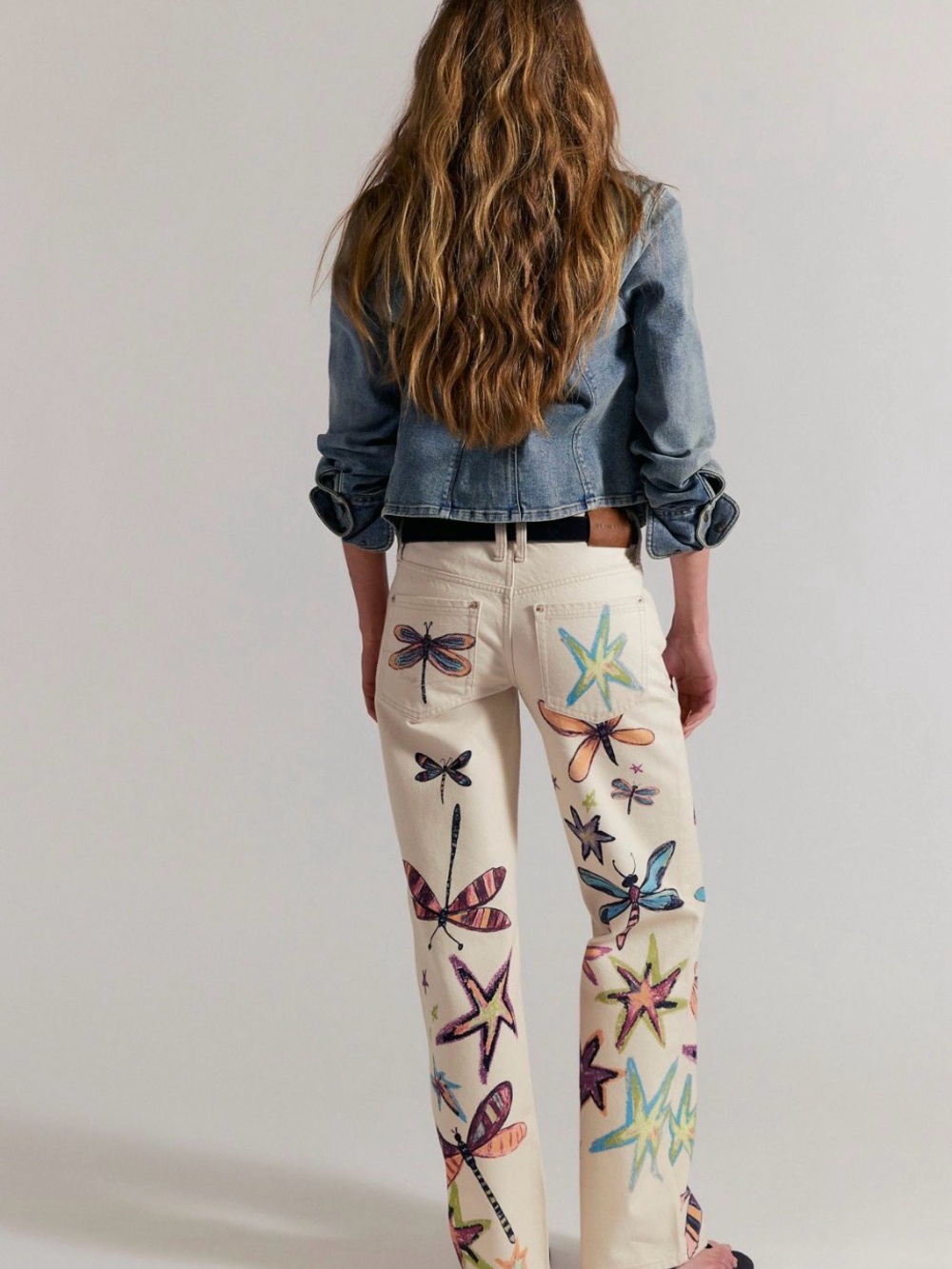 We The Free Tennessee Low Rise Illusions Jeans, Dragonfly New - Picture 4 of 11